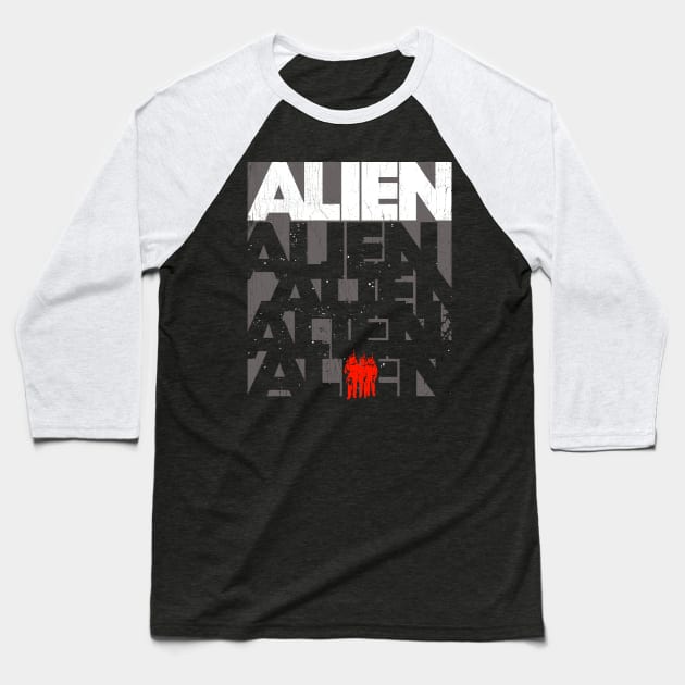 Alien Baseball T-Shirt by Vamplify